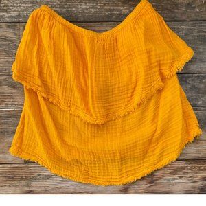 NWOT Michael Stars Marta Tube Top - Cotton Double Gauze Fabric